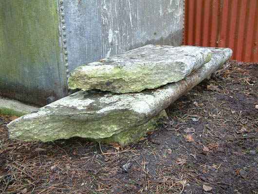BROWNSEA ISLAND - Stone Memorial Seat 